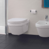 Pack WC suspendu sans bride VILLEROY ET BOCH Architectura + Bati support GROHE autoportant + plaque  | Batinea