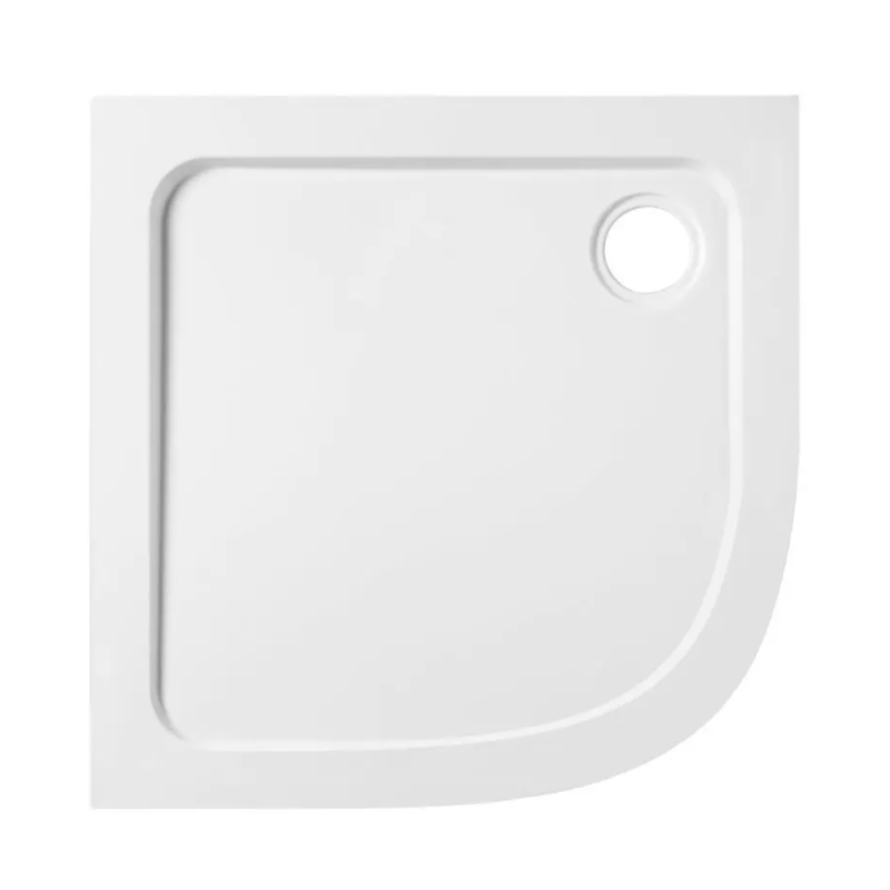 	Receveur douche antidérapant Flight quart de rond Asymétrique