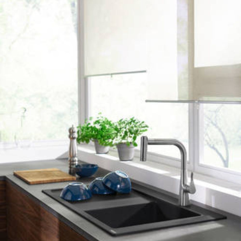 ambiance Mitigeur cuisine HANSGROHE Metris M71 220 