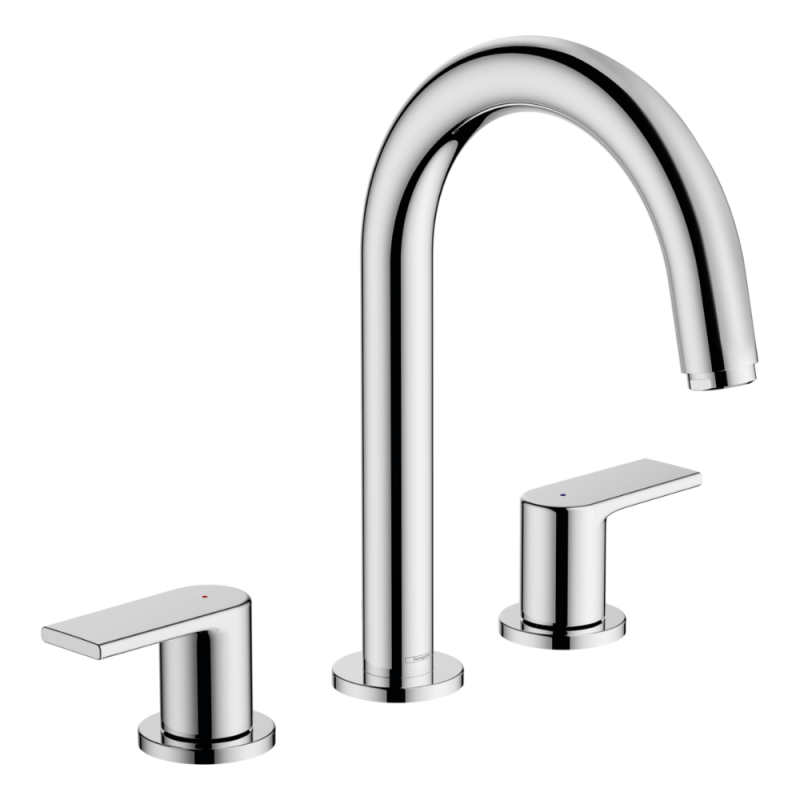 Mélangeur HANSGROHE 3 trous avec tirette vidage nettoyant