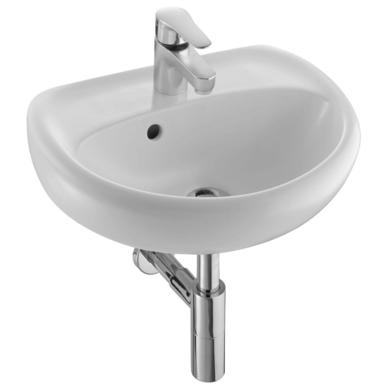 Lave-mains ceramique 45 x 35 cm Jacob Delafon Mideo E4338