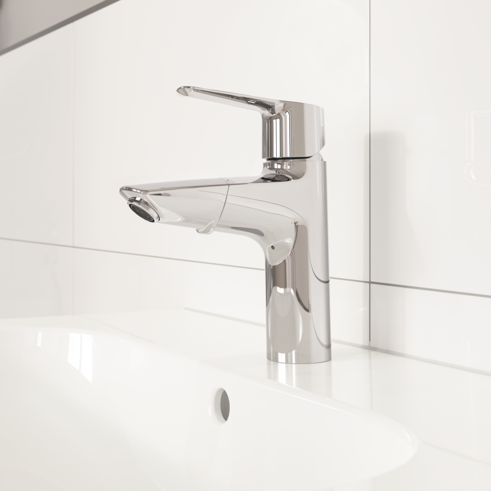 Ambiance Mitigeur lavabo GROHE Quickfix Start 2021 avec douchette