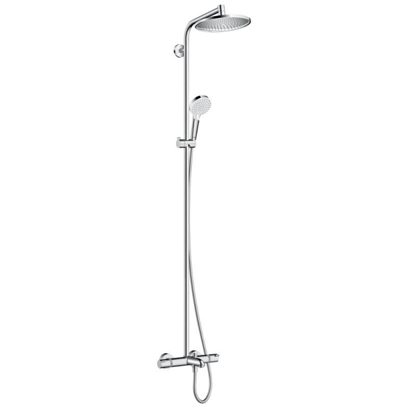 Colonne bain douche thermostatique HANSGROHE Crometta S 240 chromé