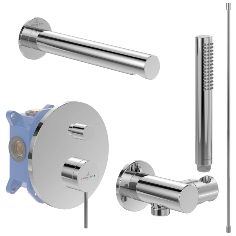Ensemble robinet bain encastré VILLEROY ET BOCH Loop & Friends | Batinea