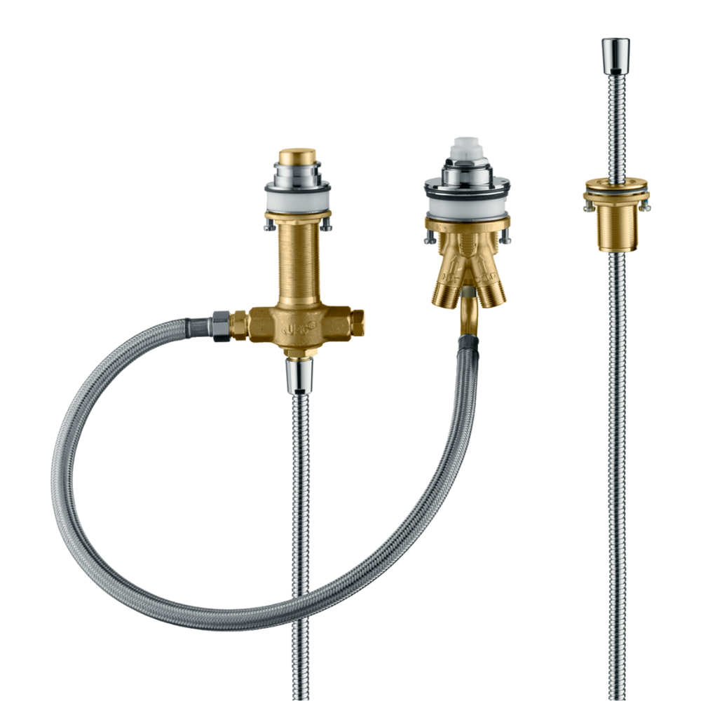 Corps encastré 3 trous pour baignoire HANSGROHE