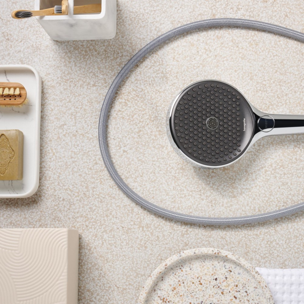 démonstration flexible de douche HANSGROHE Designflex