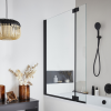 Pack baignoire droite JACOB DELAFON Odéon up + pare bain 2 volets