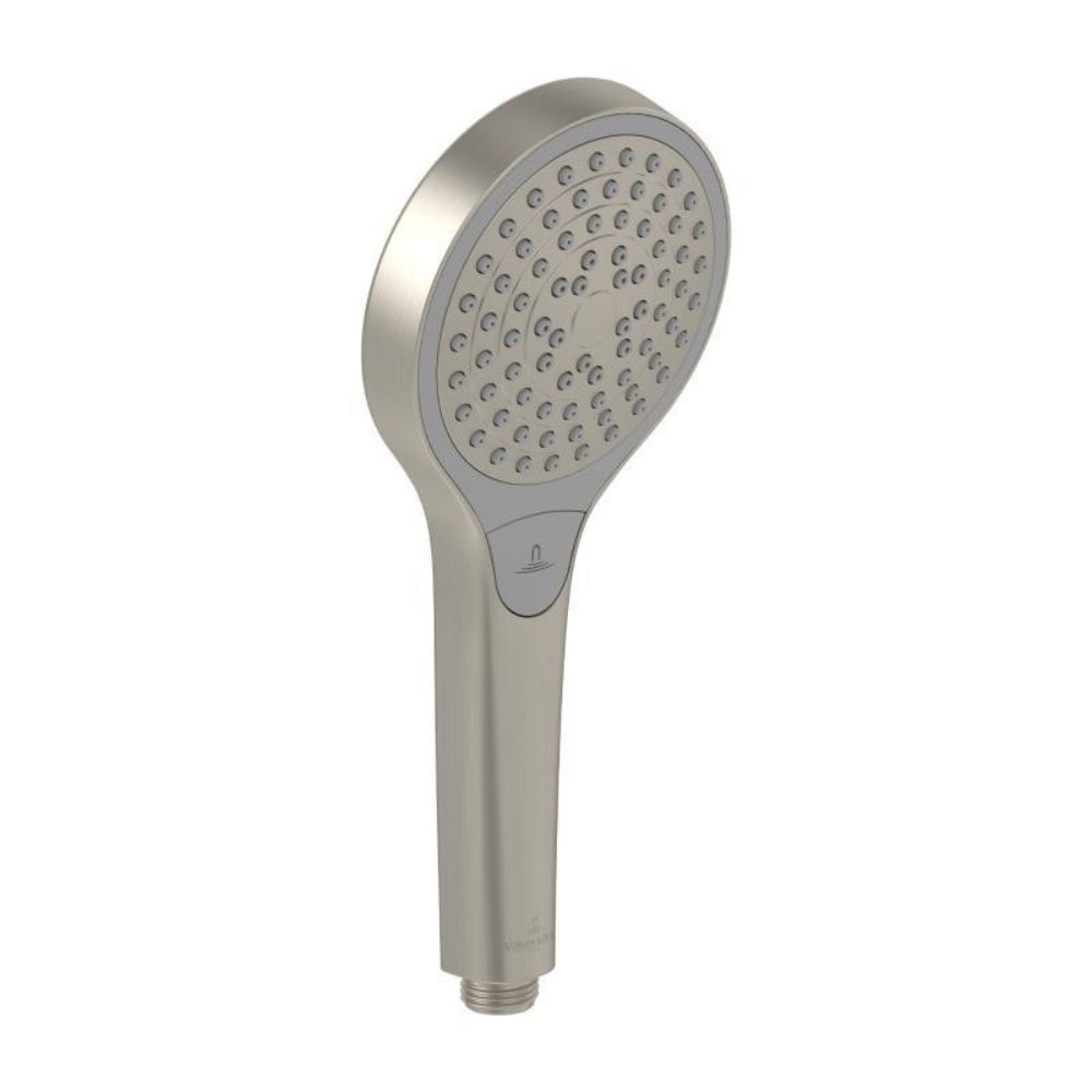 Pomme de douche 3 jets VILLEROY & BOCH Verve Showers nickel brossé