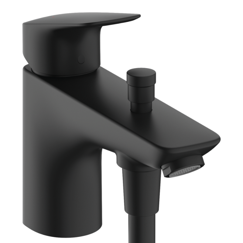 Mitigeur bain/douche mécanique HANSGROHE Logis C2 noir mat