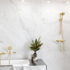 Pommeau de douche HANSGROHE Raindance Select S EcoSmart 120 3 jets + flexible de douche HANSGROHE | Batinea