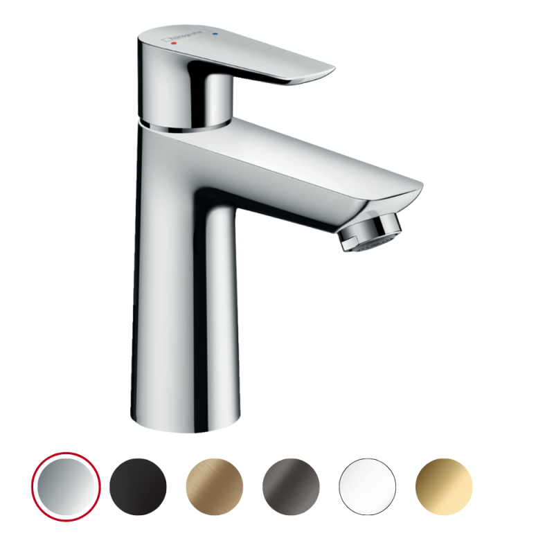 Mitigeur de lavabo Hansgrohe Talis E 110, avec tirette et vidage