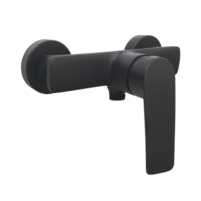 Présentation du Mitigeur mécanique douche mural PAINI Ruby Noir Mat