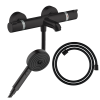 Pack mitigeur bain douche thermostatique HANSGROHE Ecostat Comfort + Flexible + Pommeau de douche Pulsify Select 3jets Relaxatio