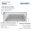 Baignoire droite DURAVIT Starck | Batinea