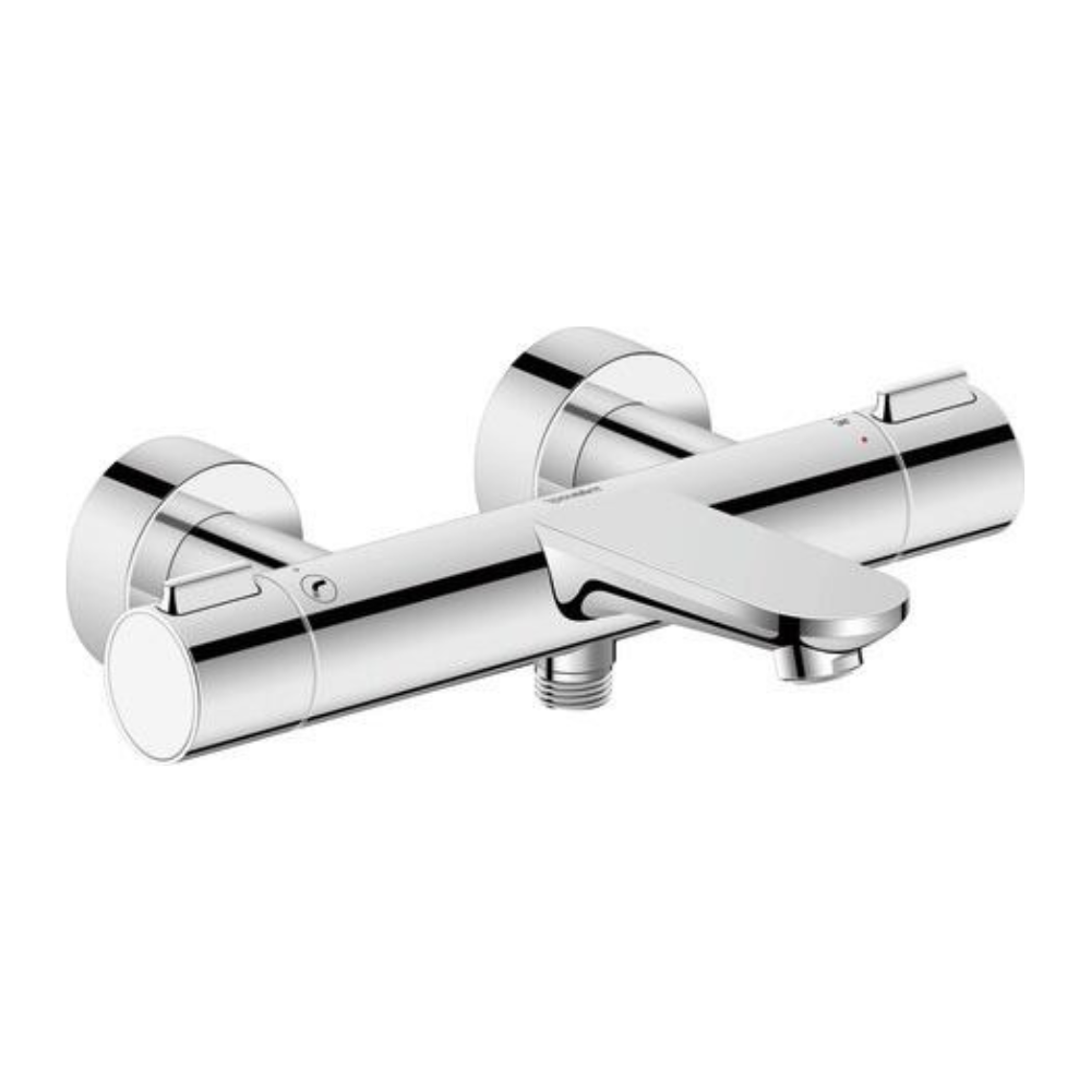 Mitigeur thermostatique bain douche  DURAVIT Wave chromé brillant