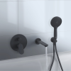 Mitigeur bain douche encastré noir mat VISUEL AMBIANCE 1