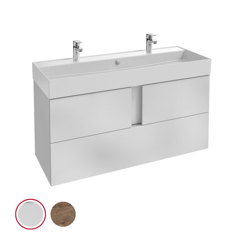 meuble double vasque JACOB DELAFON Hector 