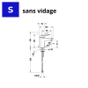 Mitigeur lavabo DURAVIT Wave ouverture eau froide | Batinea