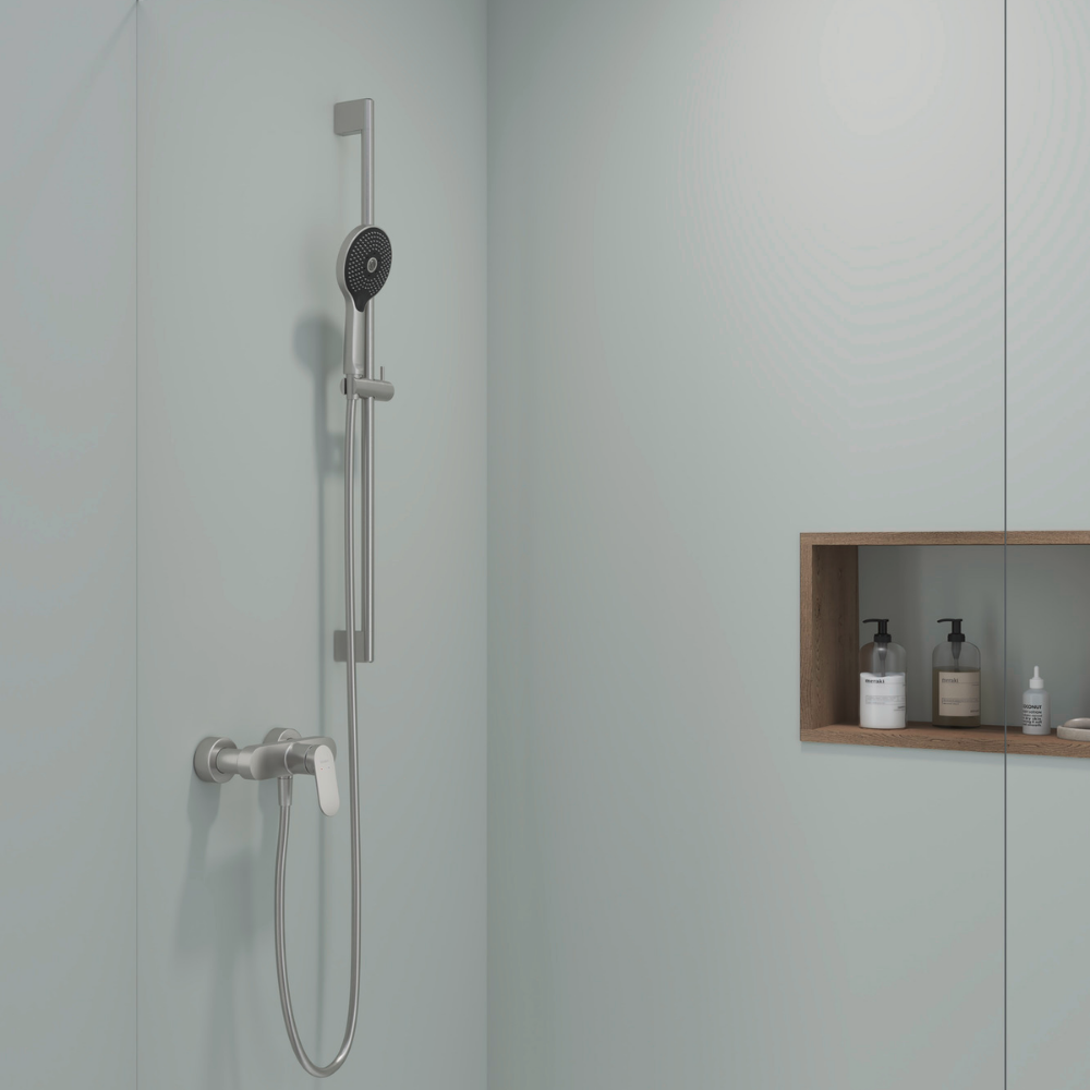 Pommeau de douche 3 jets DURAVIT Universal avec bouton | Batinea
