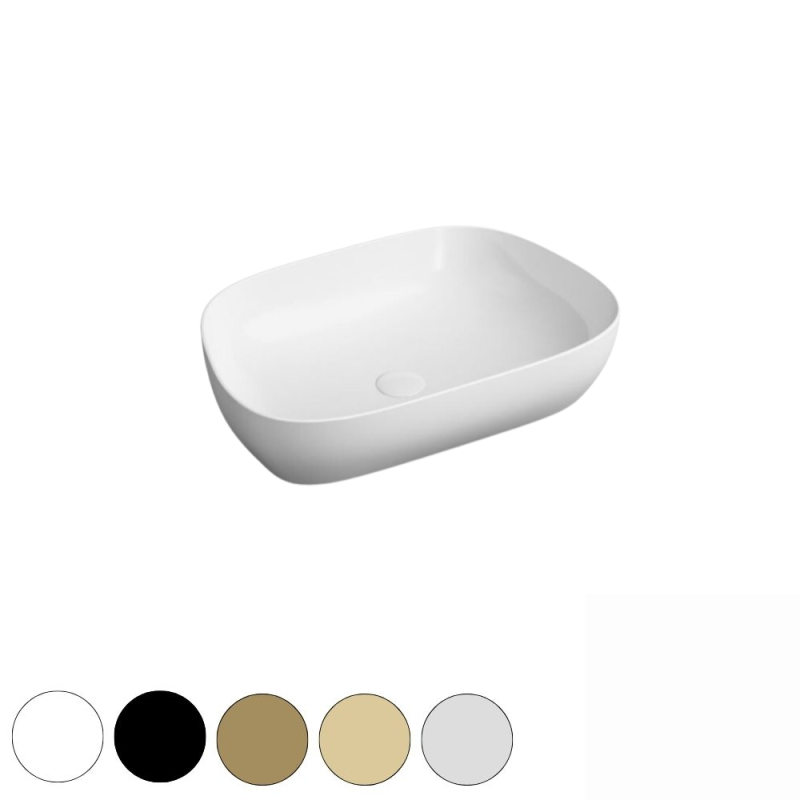 Lavabo vasque à poser trapèze VITRA Outline
