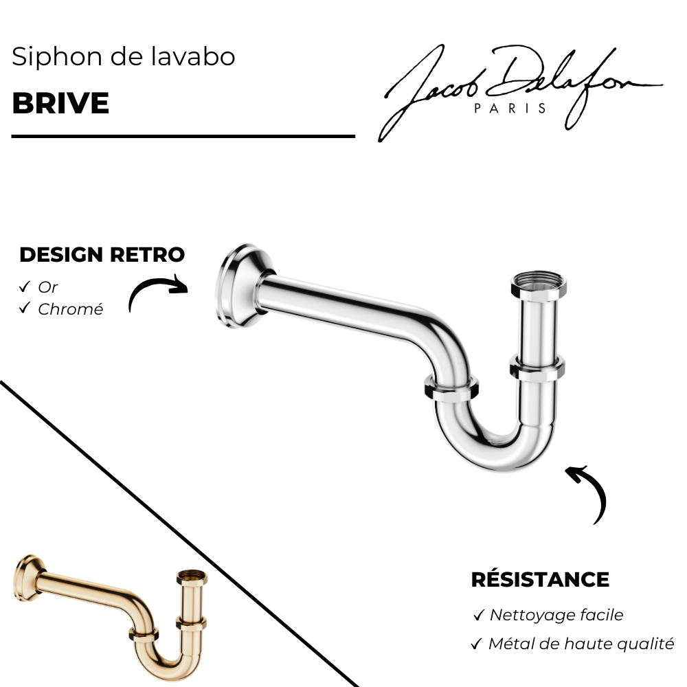 Siphon JACOB DELAFON Cléo 1889
