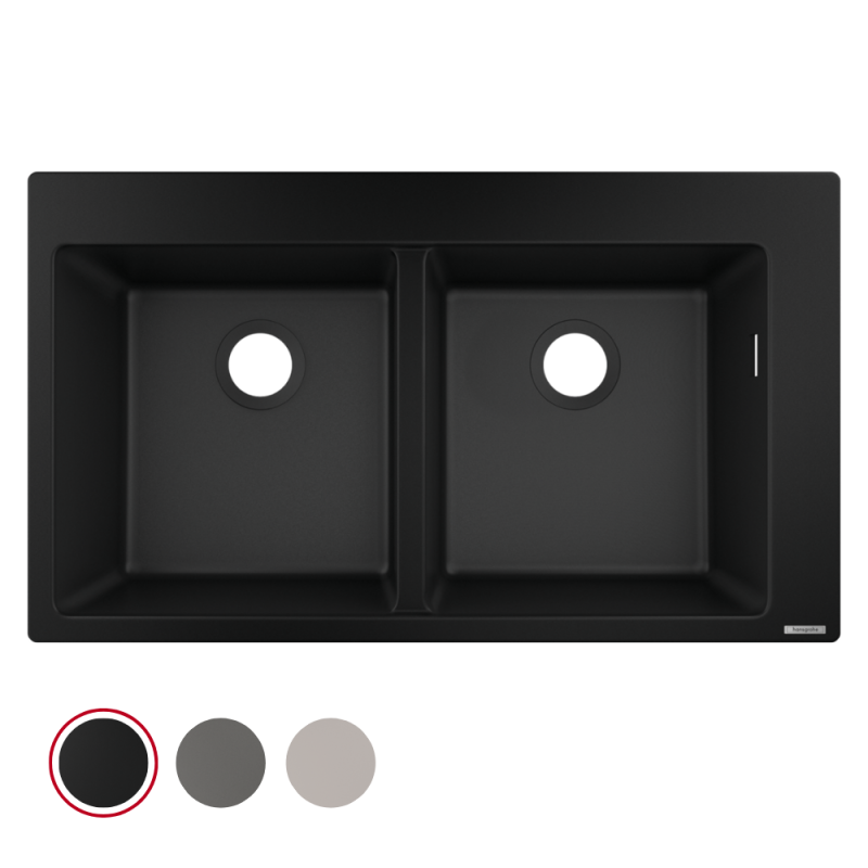 Evier Hansgrohe S51 2 cuves