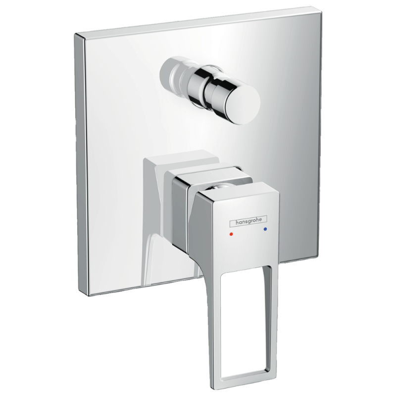 74545000 Façade HANSGROHE Metropol pour mitigeur bain douche encastré poignée étrier Chromé