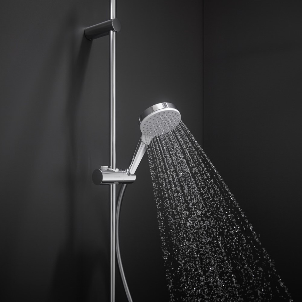 Type de jet du pommeau de douche HANSGROHE Crometta Ecosmart+ blanc/chromé