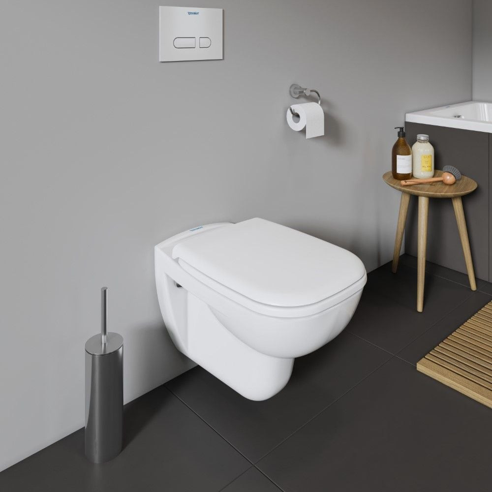 Pack WC suspendu DURAVIT D-code abattant inox| Batinea