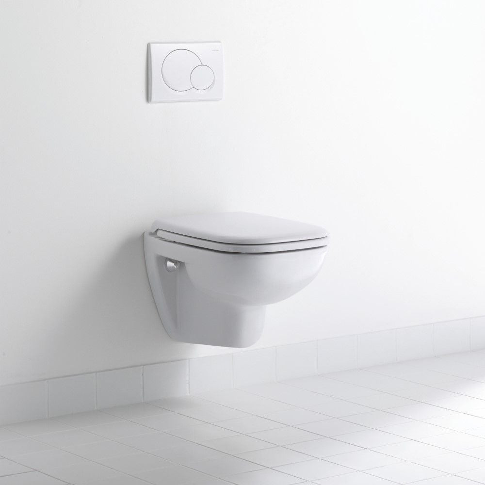 Pack WC suspendu DURAVIT D-code abattant synthé| Batinea