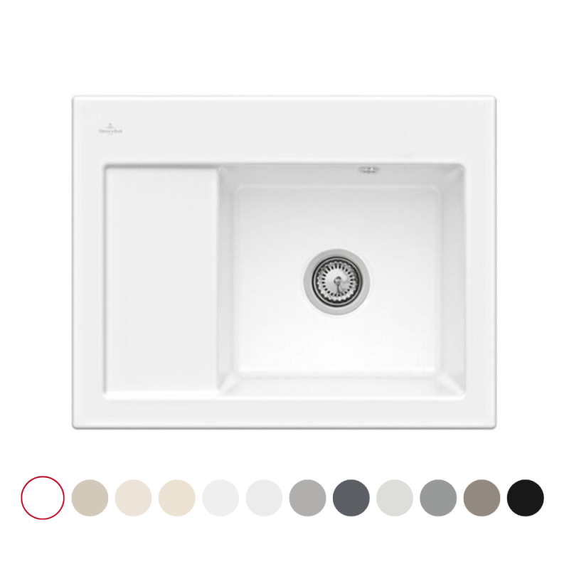Présentation de l'Evier 1 bac Villeroy et Boch Subway 45 compact