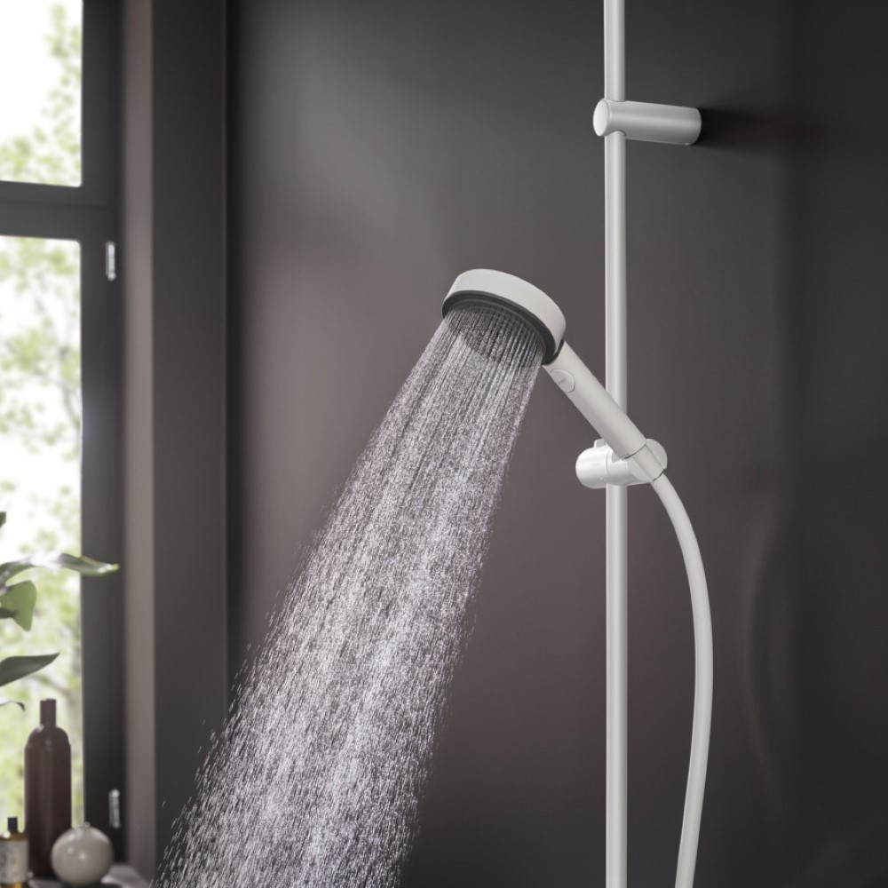 Pommeau de douche HANSGROHE Pulsify Select EcoSmart 105 3 jets | Batinea