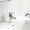 Mitigeur lavabo GROHE Quickfix Start 2021 avec tirette et vidage chromé taille S avec ou sans nettoyant | Batinea