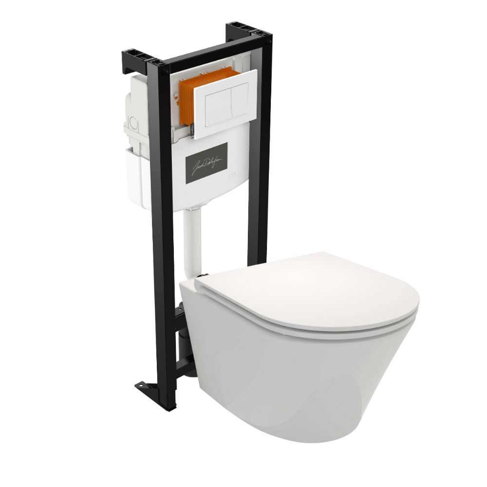 Pack WC suspendu sans bride JACOB DELAFON Rodin+ | Batinea