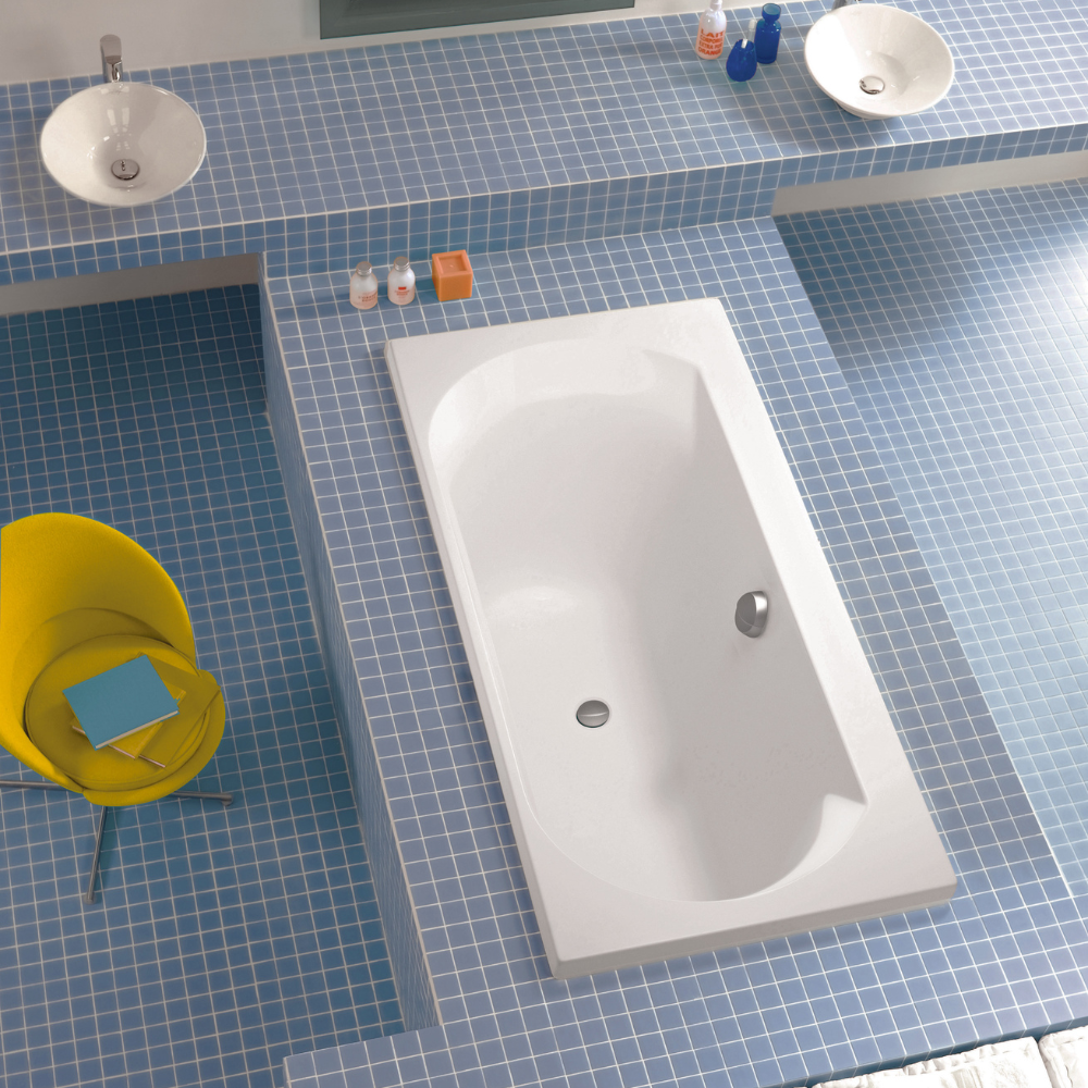 Pack baignoire Elise JACOB DELAFON + tablier + pare bain + robinetterie | Batinea