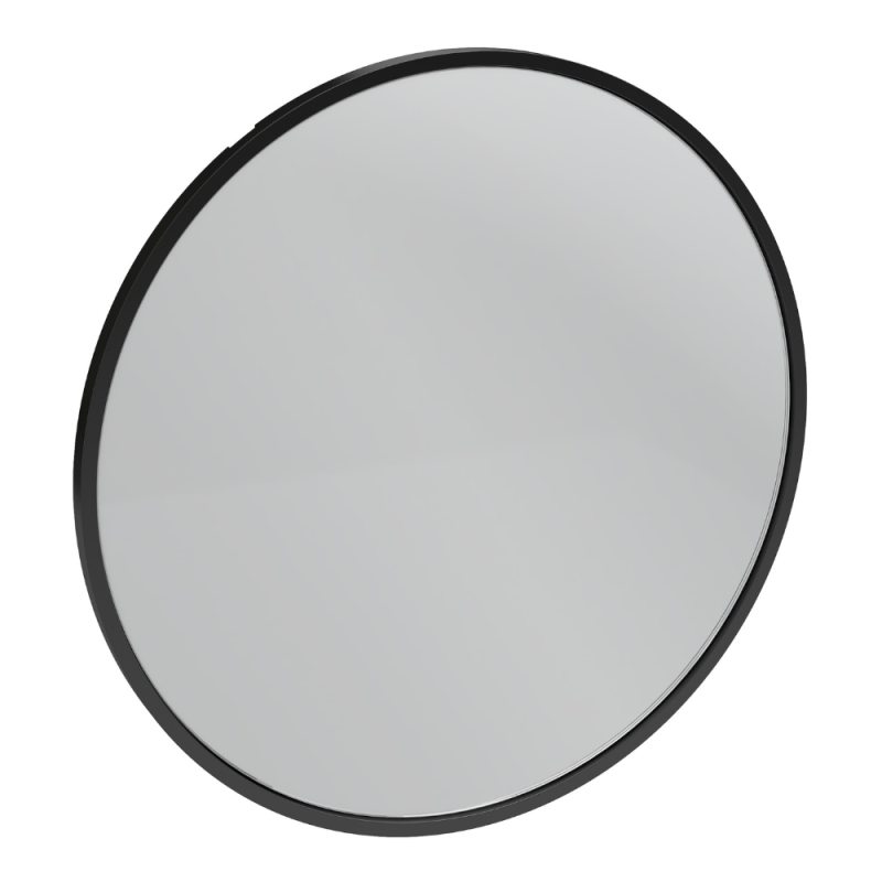 Miroir rond JACOB DELAFON Silhouette 50 cm noir satiné