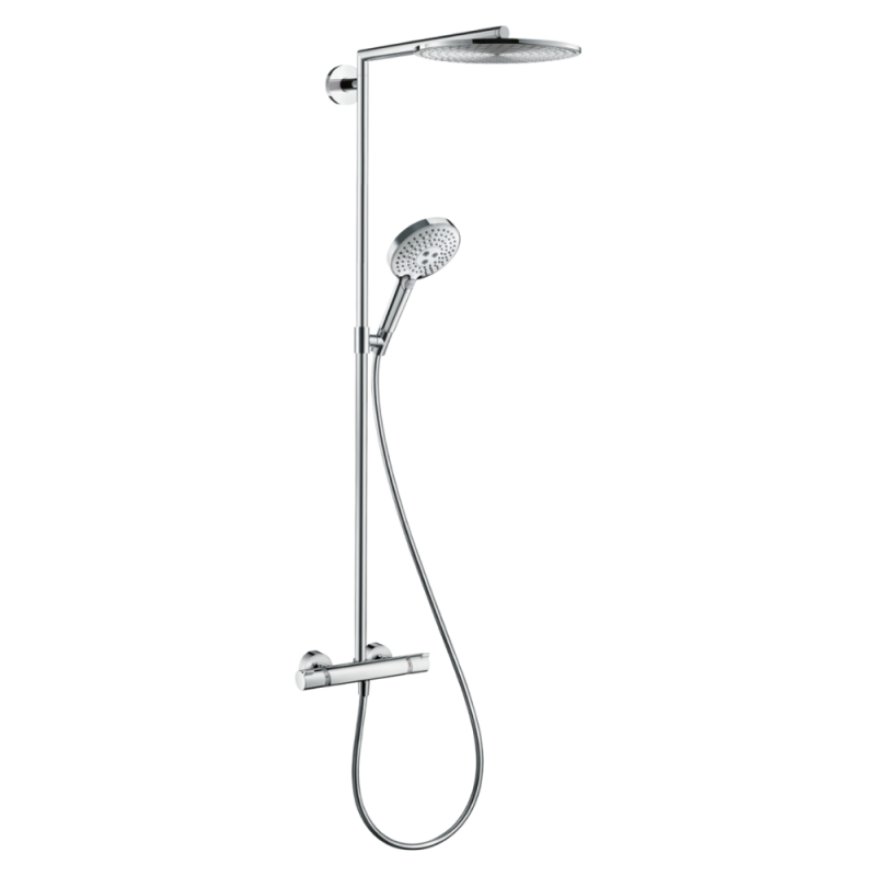 Colonne de douche thermostatique HANSGROHE Raindance S 300 chromé