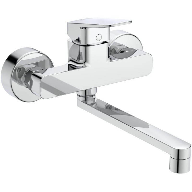 Robinet cuisine mural IDEAL STANDARD Ceraplan chrome | Batinea
