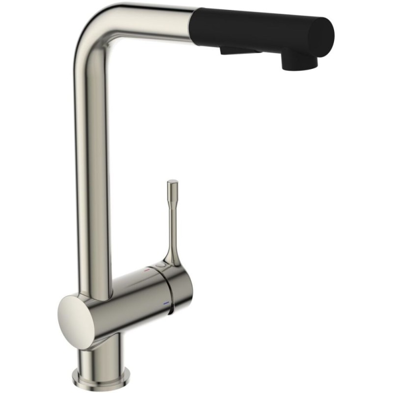 Robinet cuisine IDEAL STANDARD Ceralook douchette exctractible 2 jets