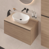 Ambiance Mitigeur lavabo encastré DURAVIT Wave noir mat