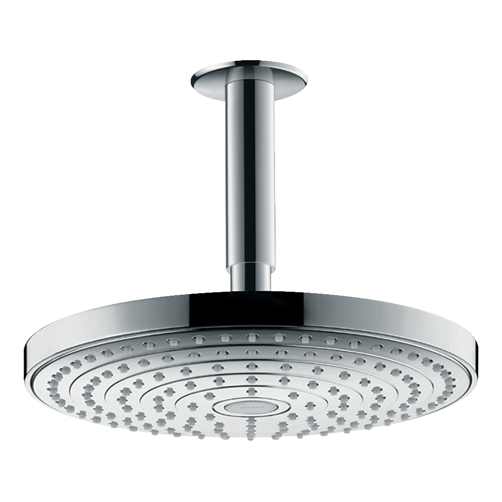 HANSGROHE Douche de tête Raindance Select S 240 2 jets avec raccord au plafond chromé