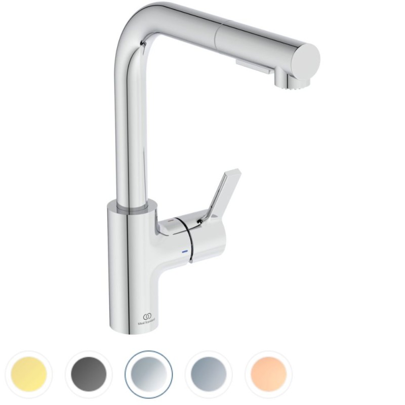 Robinet cuisine IDEAL STANDARD Gusto douchette exctractible