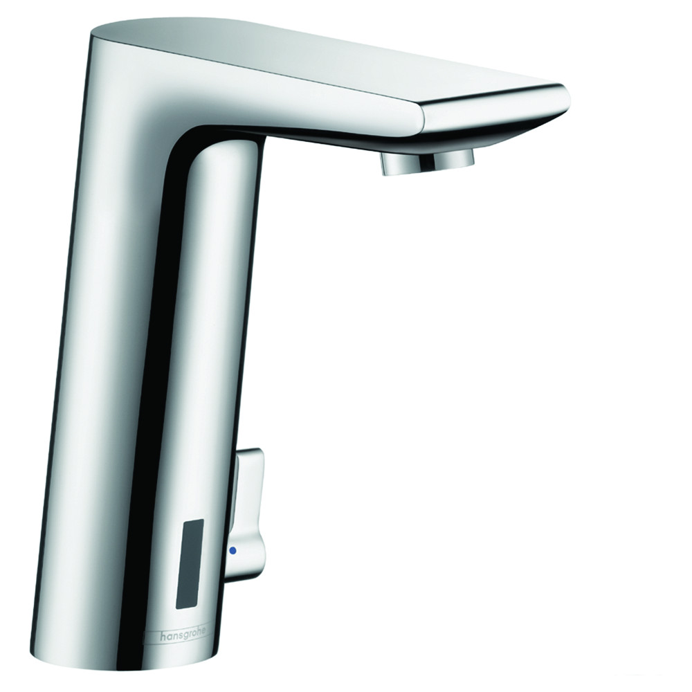 HANSGROHE Mitigeur de lavabo électronique avec manette de réglage de température sur secteur chromé