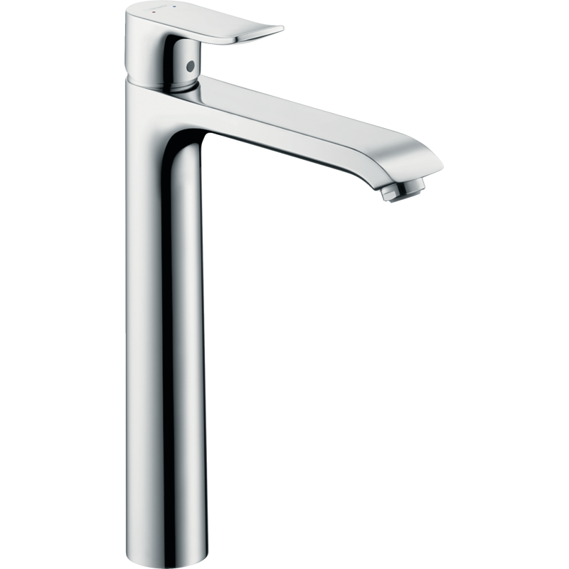 HANSGROHE Mitigeur lavabo Metris 260 surélevé pour vasque libre sans tirette ni vidage chromé