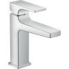 Mitigeur lavabo HANSGROHE Metropol 110 poignée manette noir chrome brossé + nettoyant Briochin| Batinea