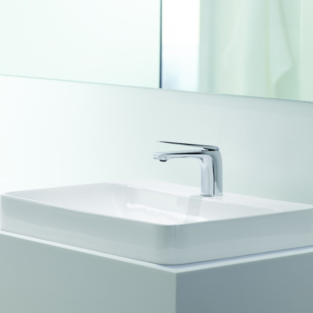 Lot de 2 mitigeurs lavabo JACOB DELAFON Avid chromés zoom