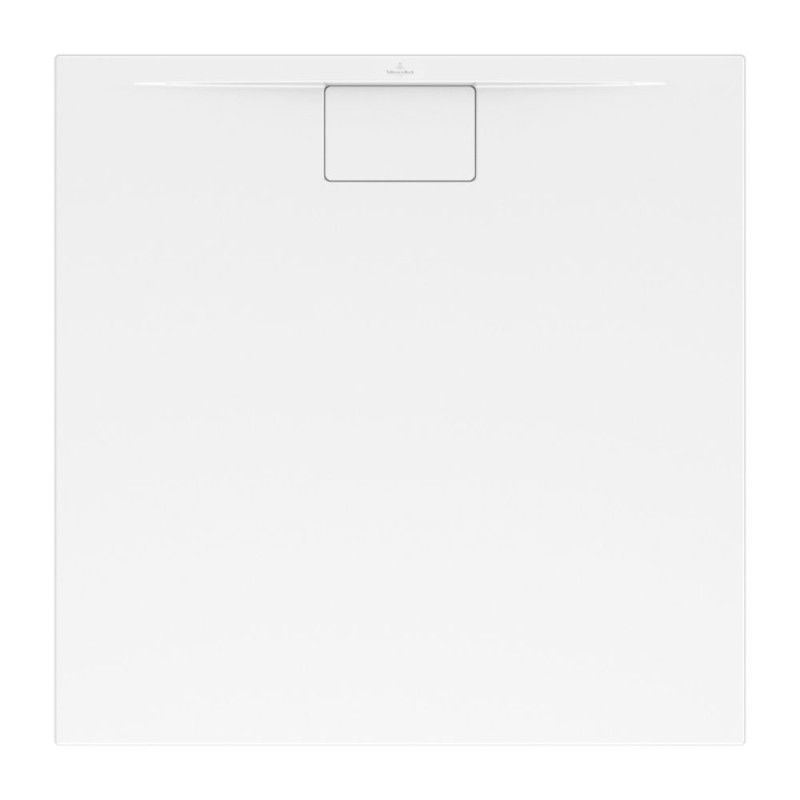 Bac douche VILLEROY ET BOCH Architectura Metalrim acrylique antidérapant blanc