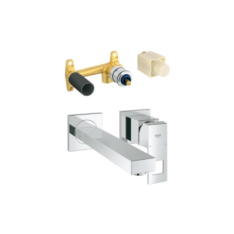 Robinet mural lavabo Grohe - Corps encastré pour robinet mural Grohe Eurocube