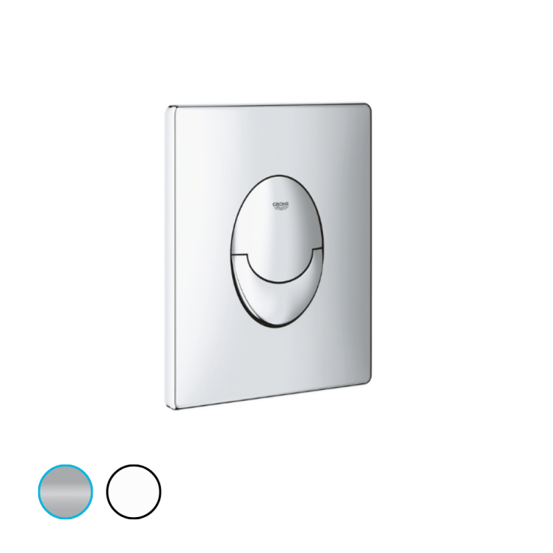 Plaque de déclenchement GROHE Start Quickfix ovale 