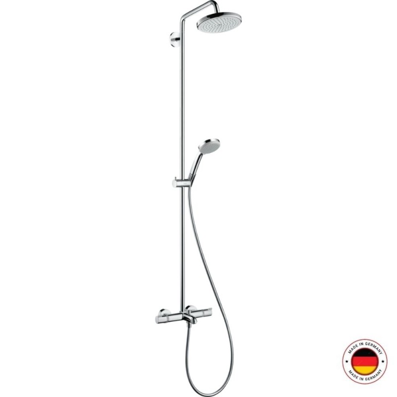 Colonne bain douche thermostatique HANSGROHE Croma 220 | Batinea